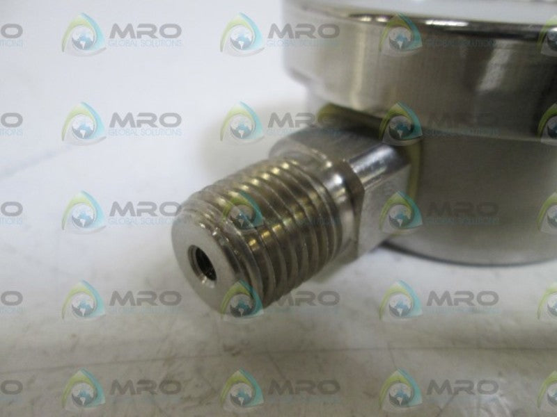 MC DANIEL CONTROLS, INC. GAUGE -30HG/160PSI NSNP