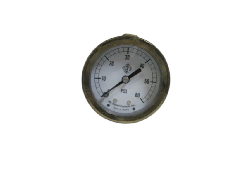 MC DANIEL CONTROLS, INC. GAUGE 0-60PSI NSNP