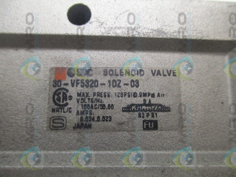 SMC 30-VF5320-1DZ-03 SOLENOID VALVE  UNMP