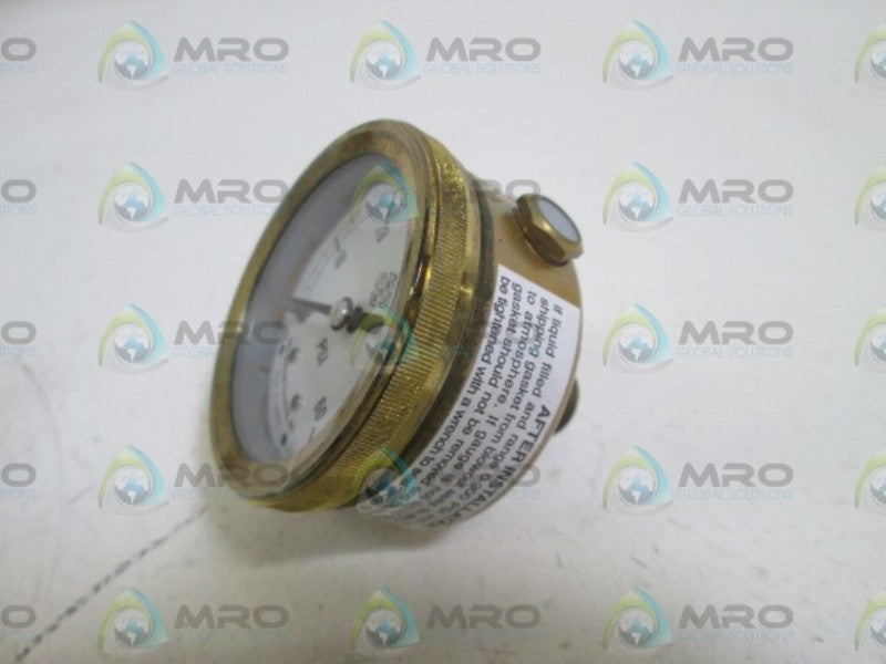 MC DANIEL CONTROLS, INC. GAUGE 0-60PSI NSNP