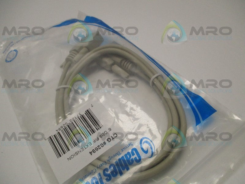 CABLES TO GO 02694 EXTENSION CABLE 6'  NSMP