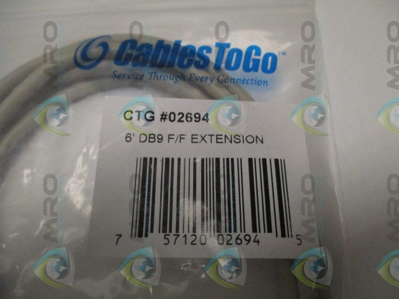 CABLES TO GO 02694 EXTENSION CABLE 6'  NSMP