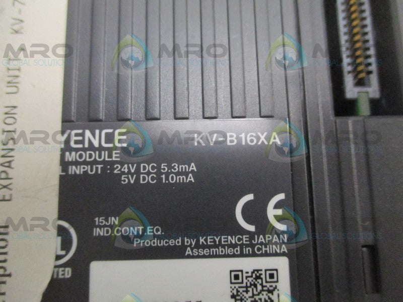 KEYENCE KV-B16XA INPUT MODULE  NSNP