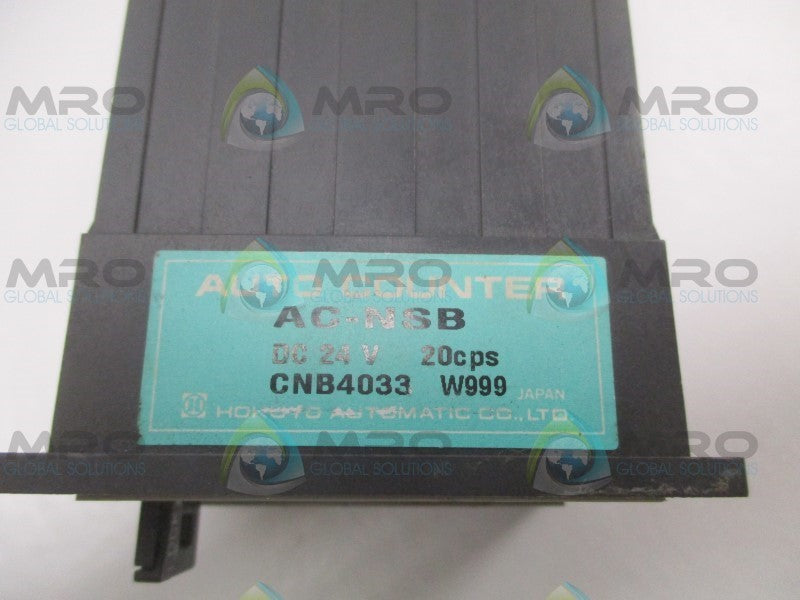 HOKUYO AC-NSB AUTO COUNTER  UNMP