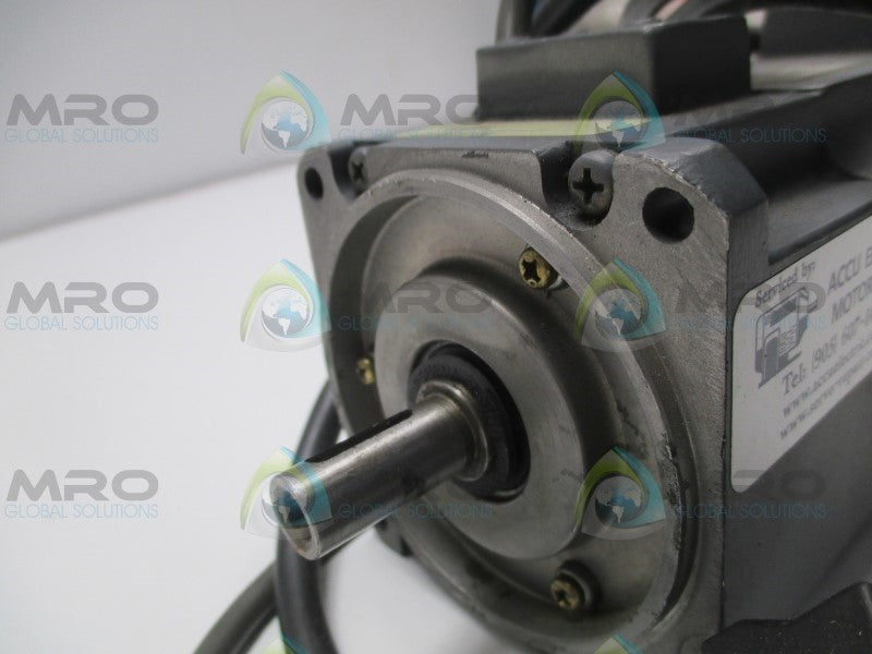 MITSUBISHI HA-FF33B AC SERVO MOTOR 129V 1.9A 3000 R/MIN (REPAIRED)  UNMP