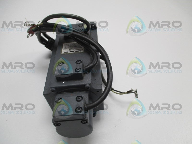 MITSUBISHI HA-FF33B AC SERVO MOTOR 129V 1.9A 3000 R/MIN (REPAIRED)  UNMP