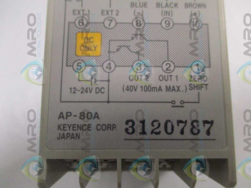 KEYENCE AP-80A DIGITAL PRESSURE SENSOR  NSNP