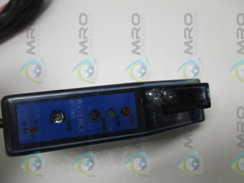 KEYENCE ET-90 SENSOR AMPLIFIER UNIT  NSNP