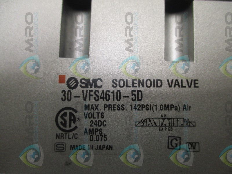 SMC 30-VFS4610-5D SOLENOID VALVE  NSNP