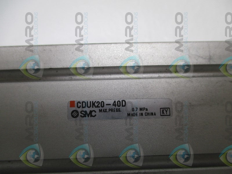 SMC CDUK20-40D FREE MOUNT CYLINDER  NSNP