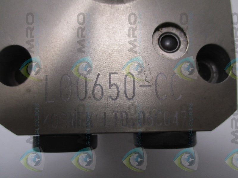 KOSMEK LQ0650-CC SWING CLAMP  UNMP