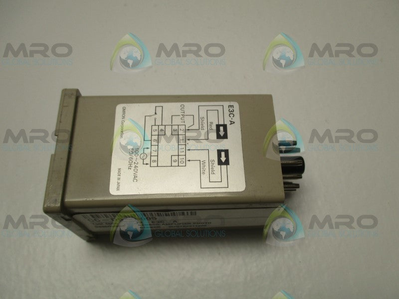 OMRON E3C-A PHOTOELECTRIC SWITCH AMPLIFIER (MISSING ACCESSORIES)  NSNP