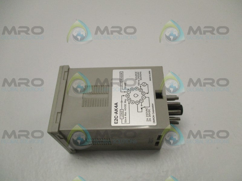 OMRON E2C-AK4A PROXIMITY SWITCH AMPLIFIER (AC)  UNMP