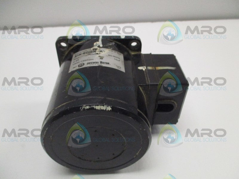 ORIENTAL MOTOR 5IK40GK-AT INDUCTION MOTOR 40W 100V 0.8A 1300/1550rpm  UNMP