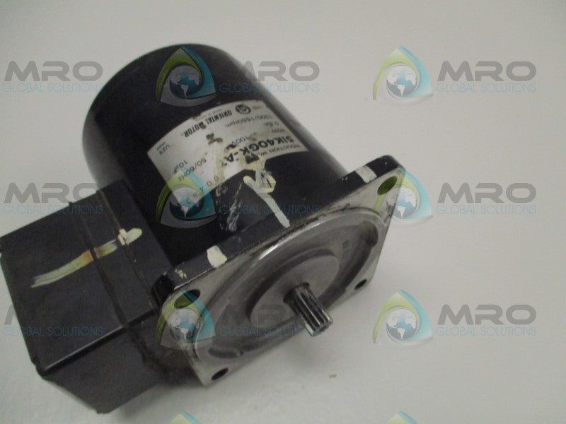 ORIENTAL MOTOR 5IK40GK-AT INDUCTION MOTOR 40W 100V 0.8A 1300/1550rpm  UNMP