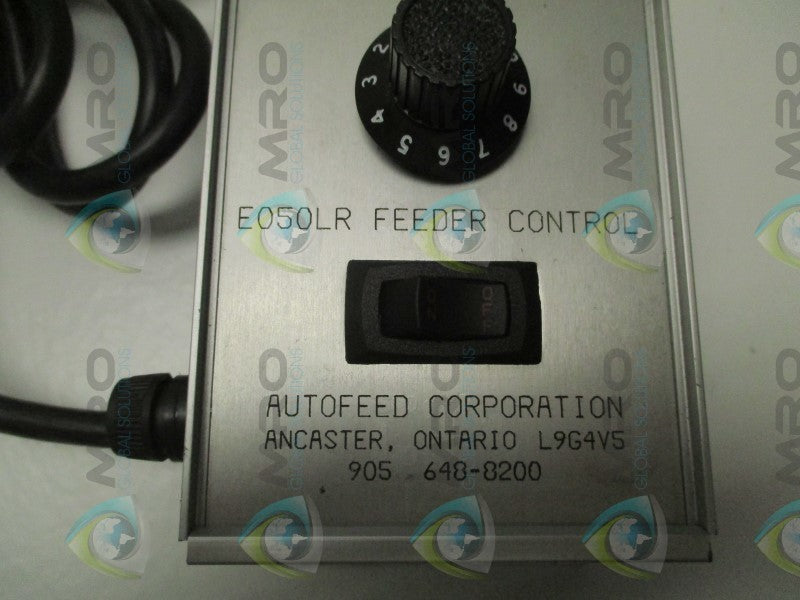 AUTOFEED E050LR FEEDER CONTROL  UNMP