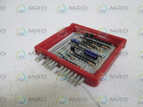VERSA FRAME CONTROLS DIVISION BOARD 66-2 UNMP