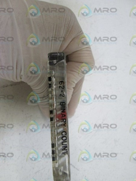 VERSA FRAME CONTROLS DIVISION BOARD 62-2 UNMP