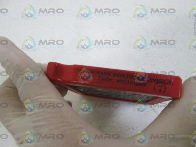 VERSA FRAME CONTROLS DIVISION BOARD 55-75 UNMP