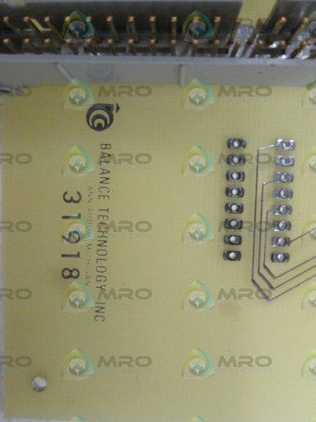 BALANCE TECHNOLOGY INC. BOARD 31918  NSNP