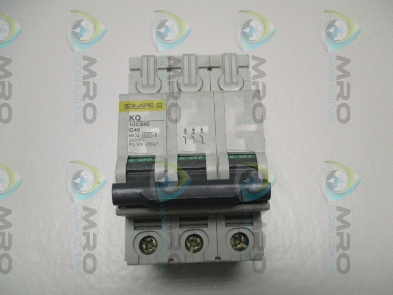 SQUARE D KQ10C340 CIRCUIT BREAKER 40A  NSNP