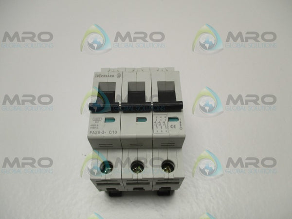 KLOCKNER MOELLER FAZ6-3-C10 CIRCUIT BREAKER 10A  NSNP
