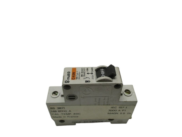 MERLIN GERIN 21324 C45N CIRCUIT BREAKER 10A  UNMP
