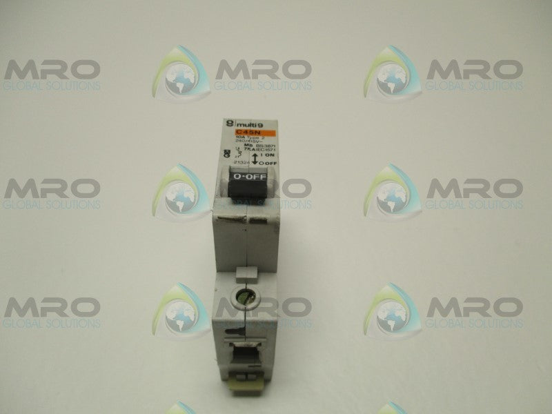 MERLIN GERIN 21324 C45N CIRCUIT BREAKER 10A  UNMP