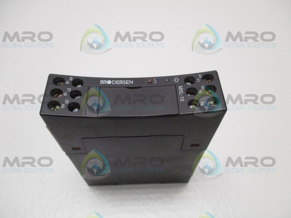 BRODERSEN MXL-10.924 LIQUID LEVEL RELAY 24VDC  NSNP