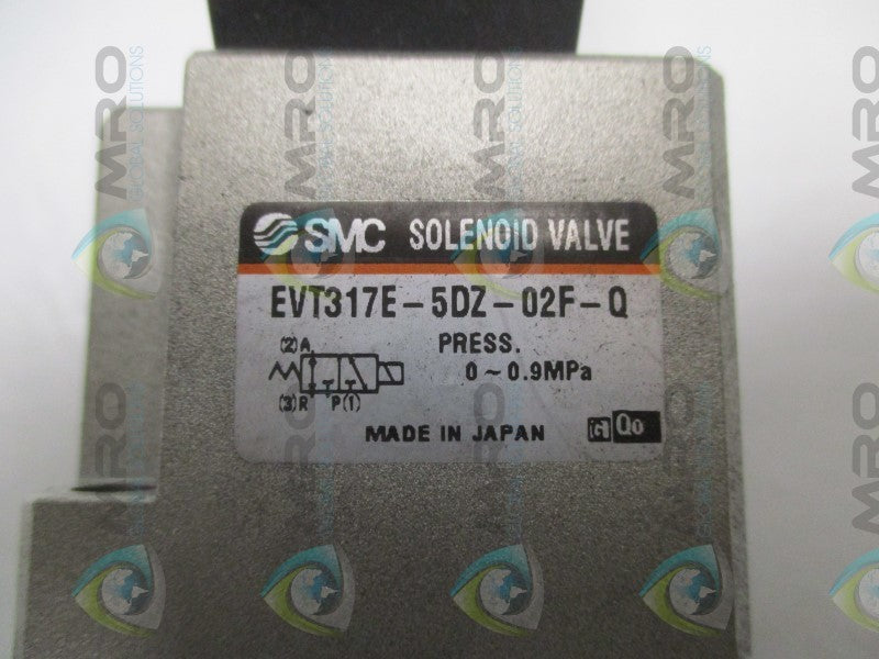 SMC EVT317E-5DZ-02F-Q SOLENOID VALVE  NSNP