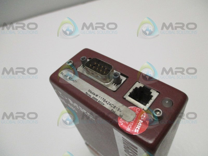 MKS 1179A24CS15V RS-485 MASS-FLO CONTROLLER NSNP