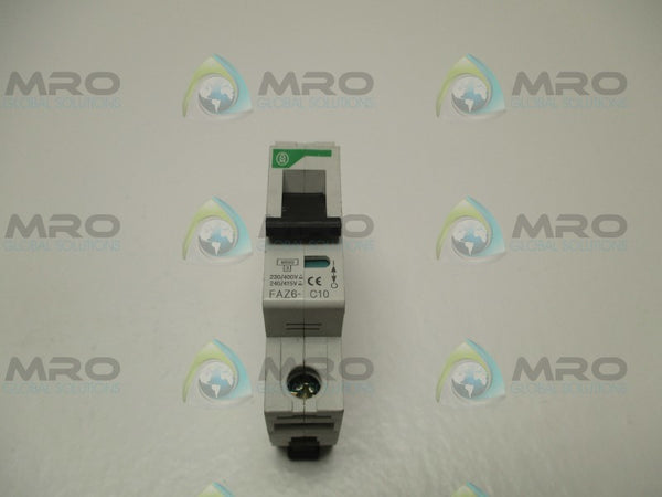 KLOCKNER MOELLER FAZ6-C10 CIRCUIT BREAKER 10A  NSNP