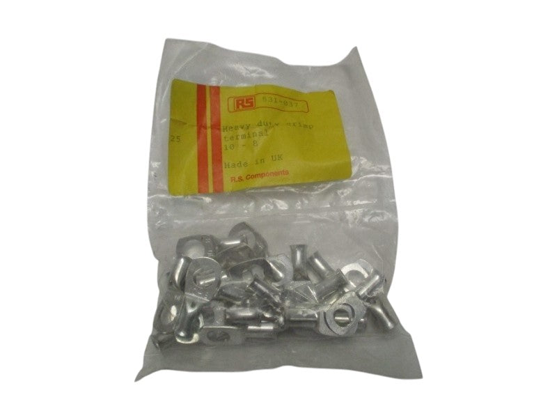RS PRO CT10-8 531-037 HEAVY DUTY CRIMP TERM. (PKG. OF 25)  NSMP