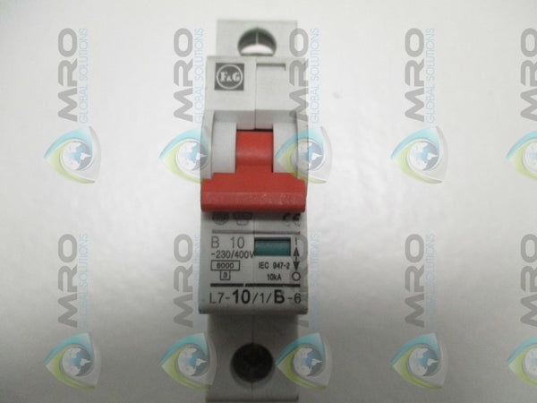 F&G L7-10/1/B-6 CIRCUIT BREAKER 10A  UNMP