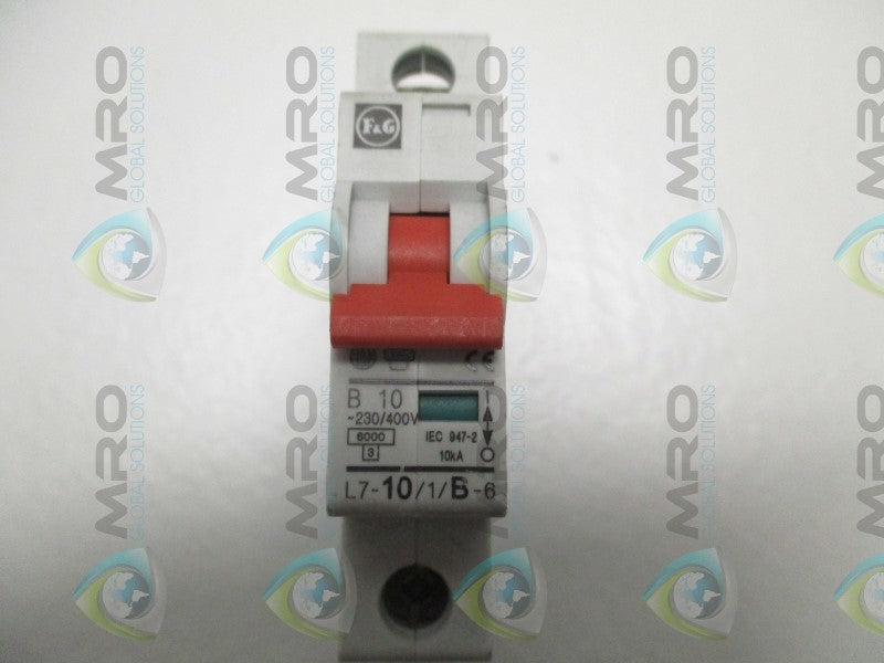 F&G L7-10/1/B-6 CIRCUIT BREAKER 10A  UNMP