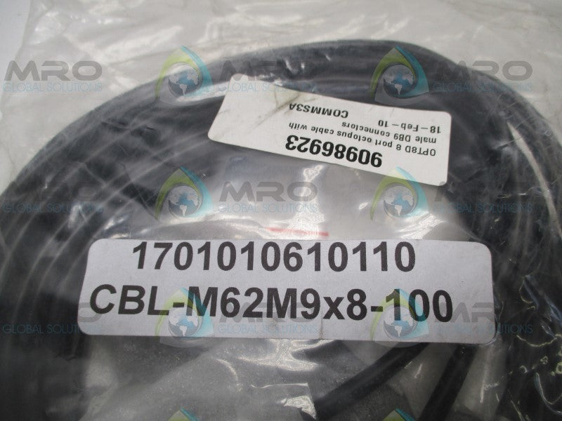 MOXA CBL-M62M9x8-100 1701010610110 CABLE W/ CONNECTOR * NEW IN FACTORY BAG *