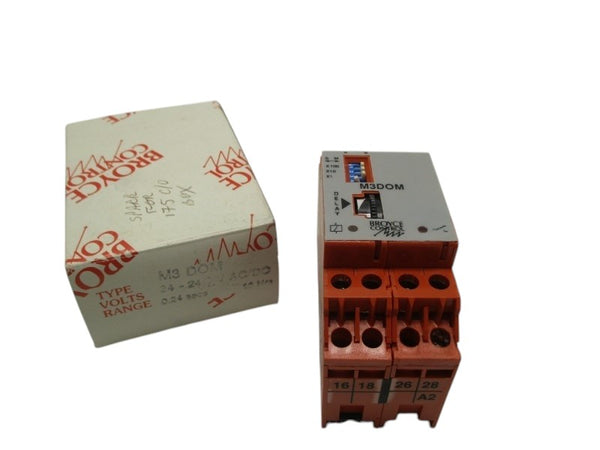 BROYCE CONTROL M3DOM TIME DELAY RELAY  NSMP