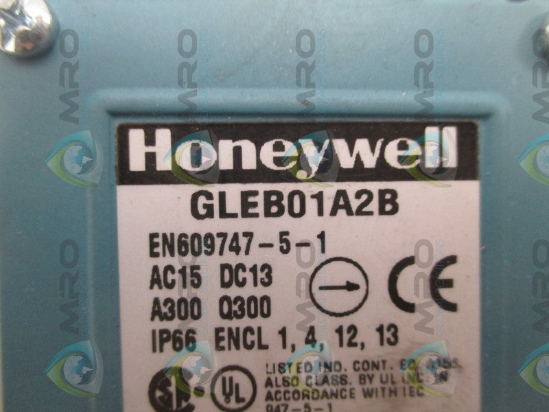 HONEYWELL GLEB01A2B LIMIT SWITCH (AS PICTURED)  NSNP