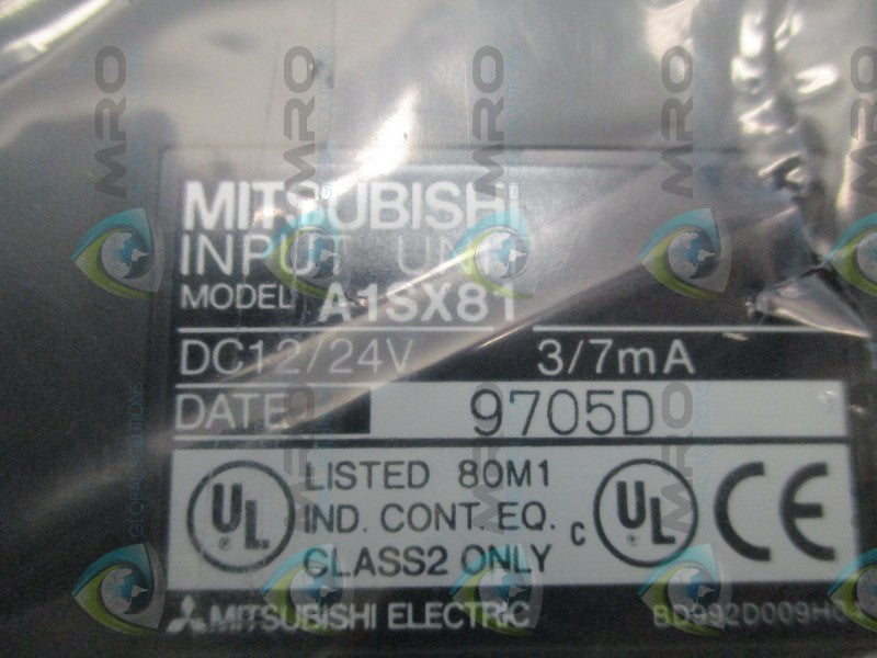 MITSUBISHI A1SX81 INPUT UNIT  NSMP