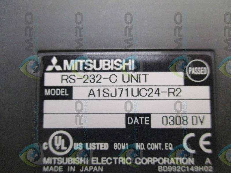 MITSUBISHI A1SJ71UC24-R2 RS-232-C COMMUNICATION UNIT  NSMP