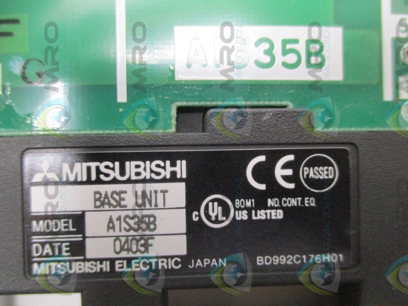 MITSUBISHI A1S35B BASE UNIT  NSNP