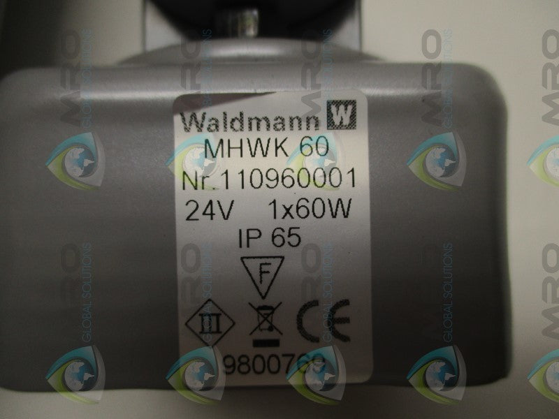 WALDMANN MHWK60 693-3726 HALOGEN TASK LIGHT  NSMP
