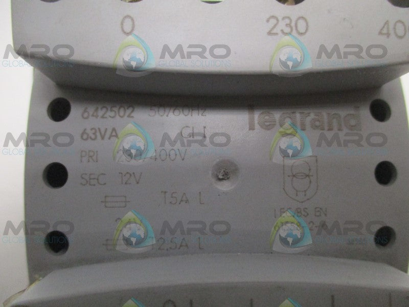 LEGRAND 642505 PANEL MOUNT TRANSFORMER  NSMP