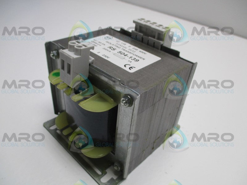 RS PRO 10-5979 504-139 ISOLATING TRANSFORMER  NSNP