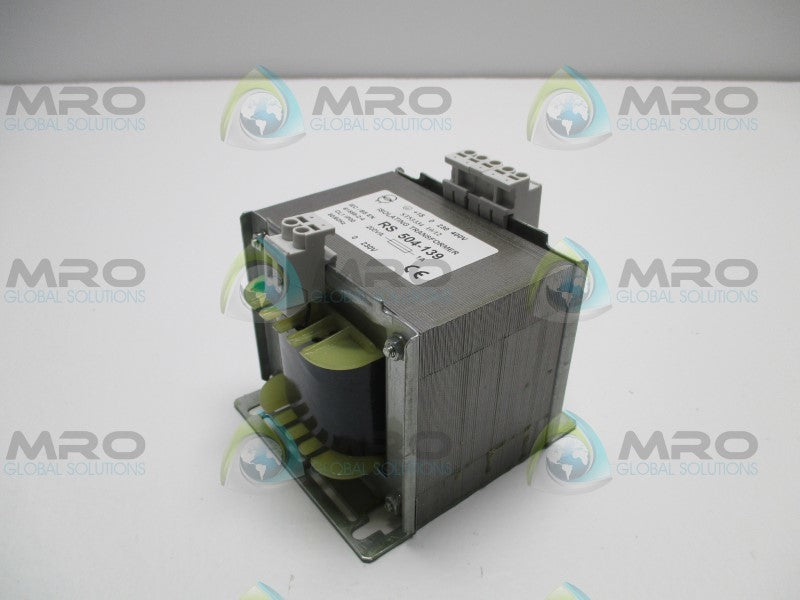 RS PRO 10-5979 504-139 ISOLATING TRANSFORMER  NSNP