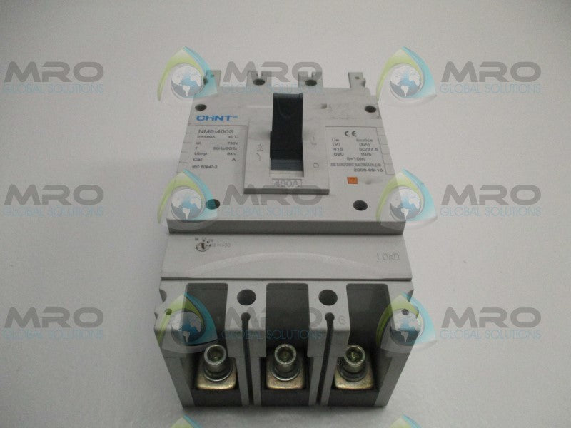 CHINT NM6-400S CIRCUIT BREAKER 400A  UNMP