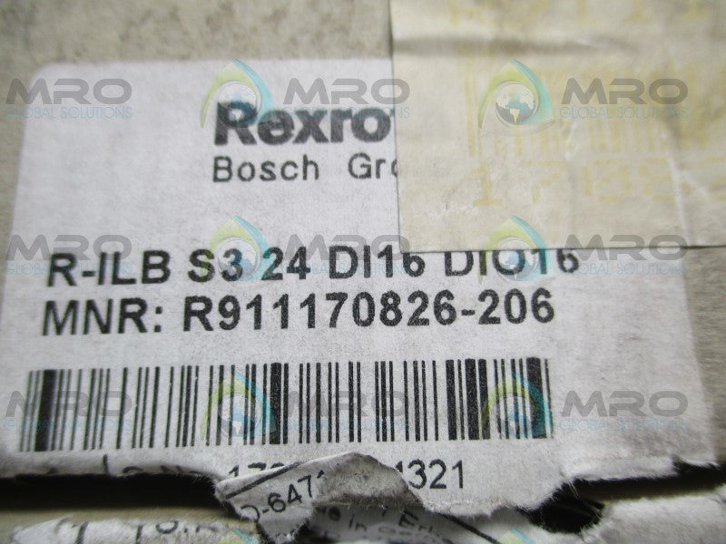 REXROTH R-ILBS324DI16DIO16 MODULE ASSEMBLY  NSMP
