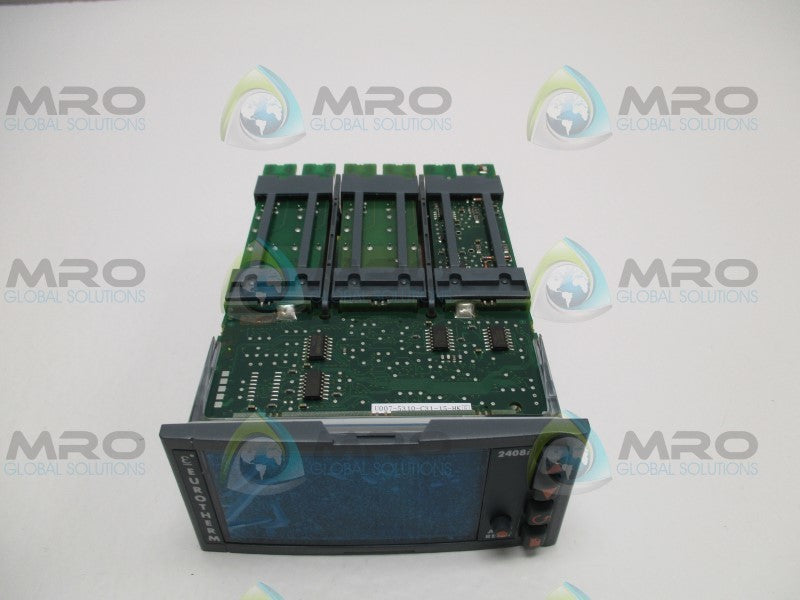 EUROTHERM 2408I/AL/GN/VH/RR/RR/D5 TEMP. CONTROLLER (AS PICTURED)  NSMP