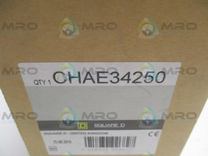 SQUARE D CHAE34250 CIRCUIT BREAKER 250A  NSMP