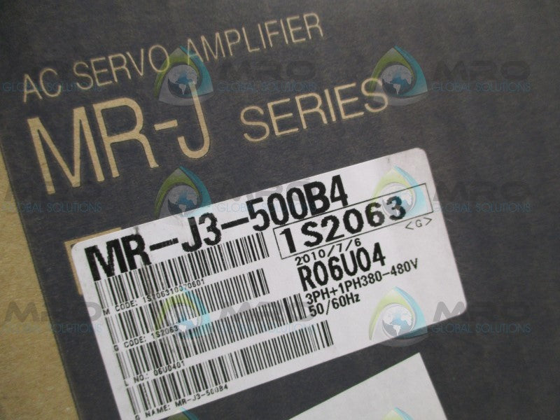 MITSUBISHI MR-J3-500B4 AC SERVO AMPLIFIER  NSMP